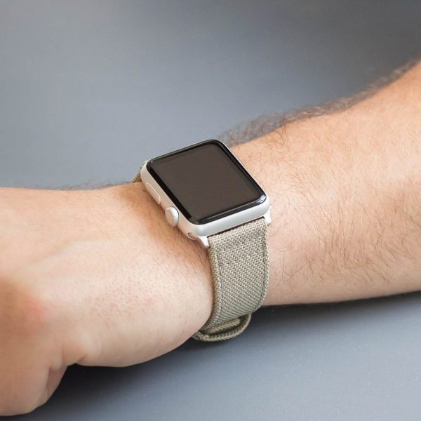 Sand Cordura<sup>®</sup>(M/L) Watch Bands for Apple Watch<sup>®</sup> - Image 2