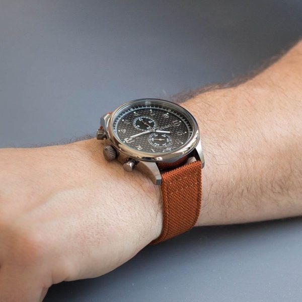 Autumn Cordura® Leather Watch Bands