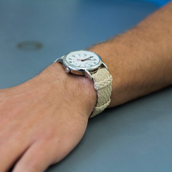 Sand Double Braided Perlon Strap - Image 2