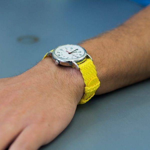 Yellow Double Braided Perlon Strap - Image 2