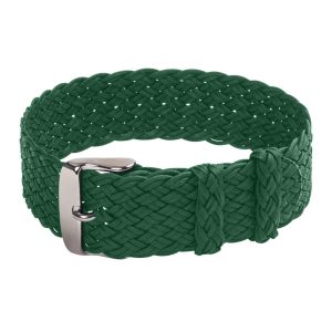 Green Double Braided Perlon Strap
