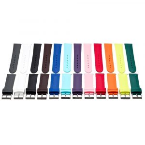 Set of 12 Silicone Watch Bands