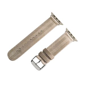 Khaki 2 Piece Seat Belt Ballistic Watch Bands for Apple Watch<sup>®</sup>