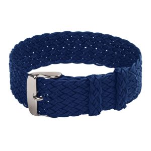 Navy Double Braided Perlon Strap