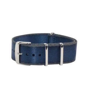 Navy & Grey Seat Belt NATO Watch