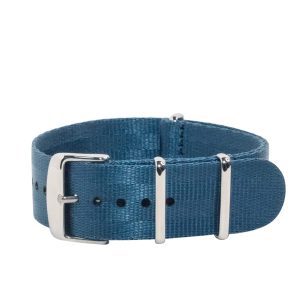 Ocean Blue Seat Belt Ballistic Watch Strap