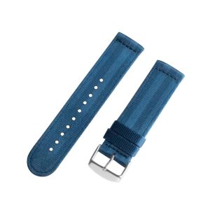 Ocean Blue 2-Piece Seat Belt Ballistic Watch Bands
