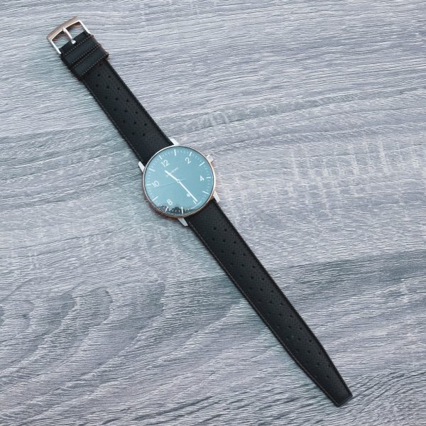 Black Tropical Rally Rubber Watch Bands - Image 2
