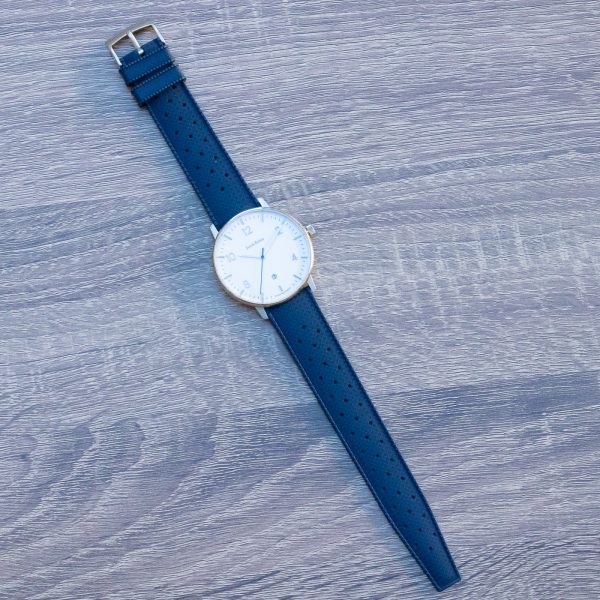 Navy Tropical Rally Rubber Watch Bands - Image 2