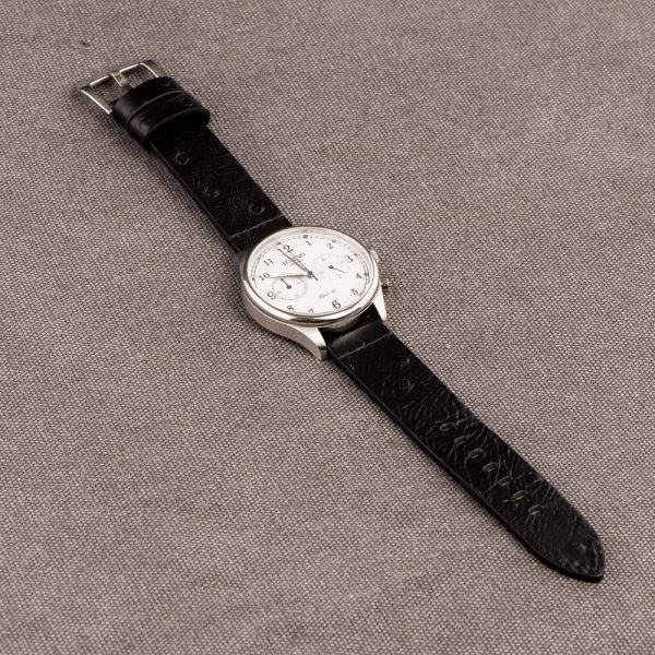 Black Ostrich Leather Bands (Dapper) - Image 3