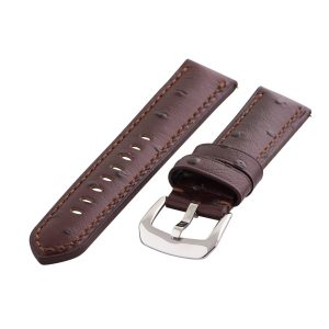 Brown Ostrich Leather Bands (Gentlemen's)
