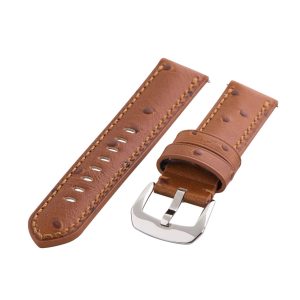 Saddle Ostrich Leather Bands (Gentlemen's)