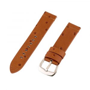 Saddle Ostrich Leather Bands (Dapper)
