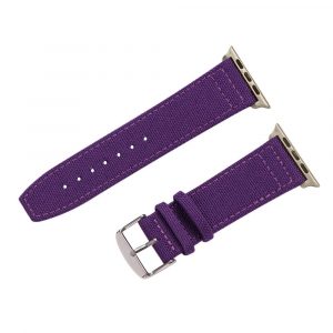 Purple Cordura<sup>®</sup>(M/L) Watch Bands for Apple Watch<sup>®</sup>