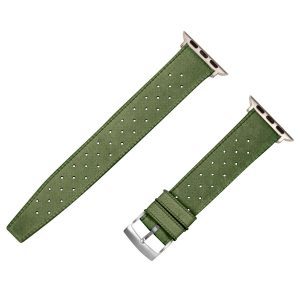 Army Green Tropical Rubber Watch Bands for Apple Watch<sup>®</sup>