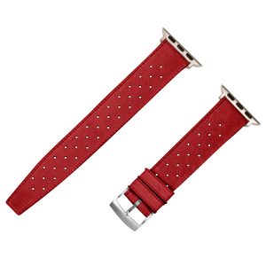 Red Tropical Rubber Watch Bands for Apple Watch<sup>®</sup>