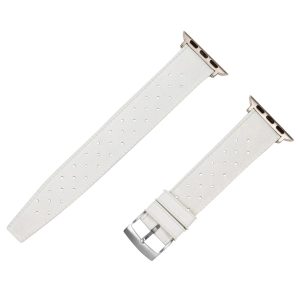 White Tropical Rubber Watch Bands for Apple Watch<sup>®</sup>