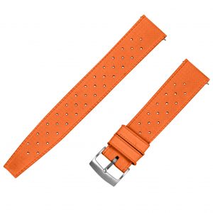 Orange Tropical Rally Rubber Watch Bands