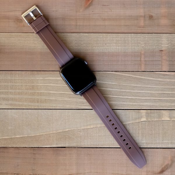Brown AEM Diver Rubber Watch Bands for Apple Watch® - Image 2