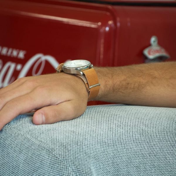 Saddle Worn Leather NATO Strap