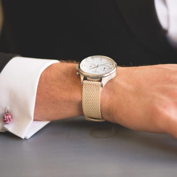 Sand 2-Piece Perlon Watch Bands - Image 2