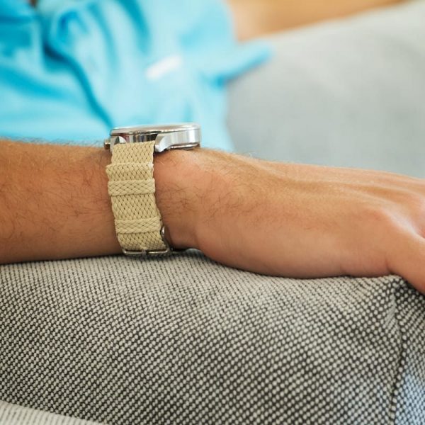 Sand Perlon Watch Strap - Image 3