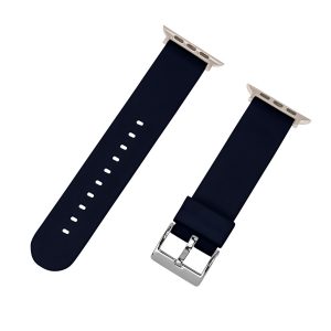 Navy Solid Silicone Watch Bands for Apple Watch®