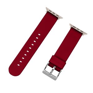 Red Solid Silicone Watch Bands for Apple Watch®