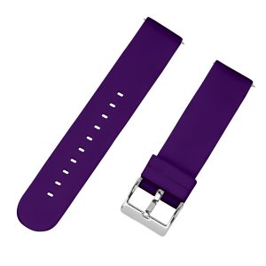 Purple Solid Silicone Watch Bands