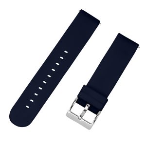 Navy Solid Silicone Watch Bands