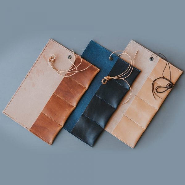Natural Essex - Horween Leather Watch Roll - Image 3