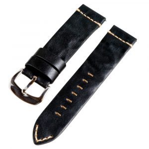 Black Vintage Leather Bands (Dapper)