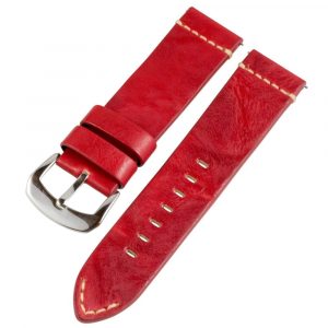 Red Vintage Leather Bands (Dapper)