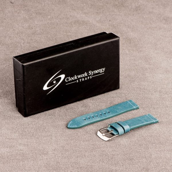 Blue Washed Leather Bands (Dapper) - Image 4