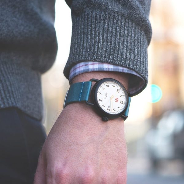 Blue Washed Leather Bands (Dapper) - Image 2