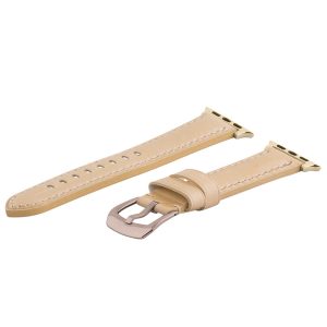 Camel Washed Leather Bands for Apple Watch<sup>®</sup> (Gentlemen's)
