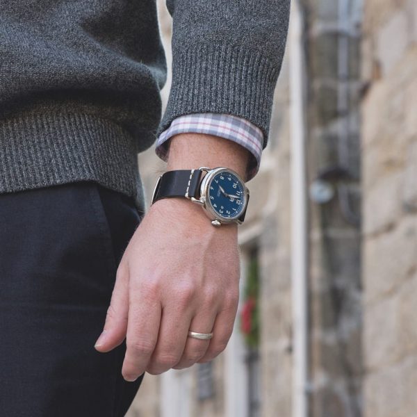 Black Worn Leather Bands (Dapper) - Image 2