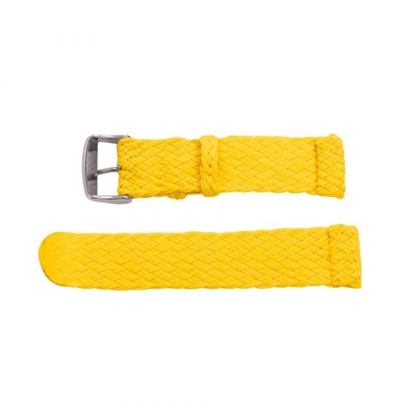 Yellow 2-Piece Double Perlon Watch Bands - Image 3