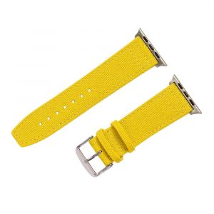 Yellow Cordura<sup>®</sup>(M/L) Watch Bands for Apple Watch<sup>®</sup>
