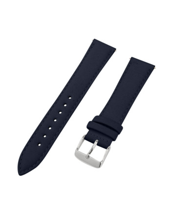marine blue SEAQUAL® watch band with stainless steel buckle